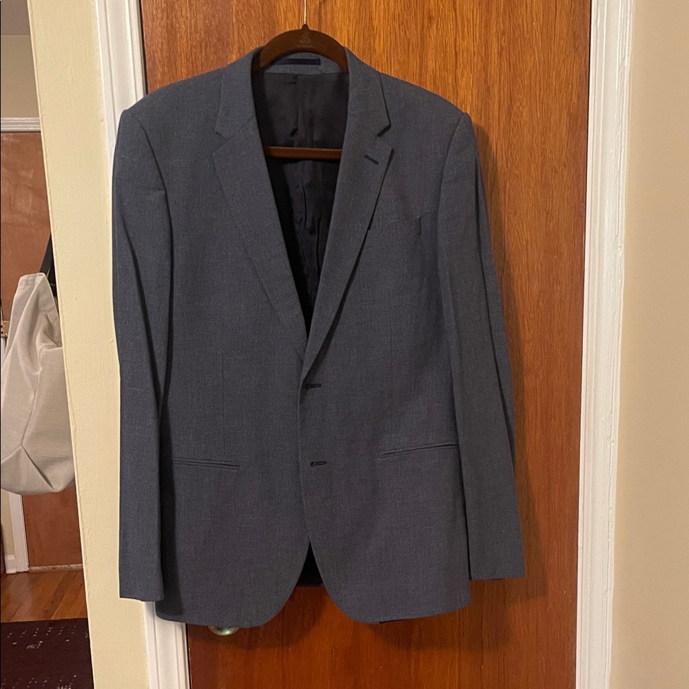 Reiss Slim Heathered Navy Men's Blazer